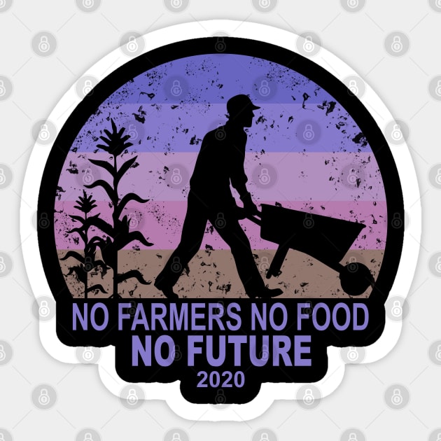 The Great Farmers Sticker by Alkahfsmart